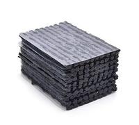 Kueohse Juego de 50 tiras de sellado para neumáticos de bicicleta, sin tubos, para reparación de pinchazos, reparación de pinchazos, tiras de sellado