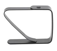 Kueohse Juego de 8 clips de techo de mesa de acero inoxidable negro para mesa de pícnic, clips ajustables antideslizantes para mesa con clip fijo