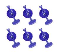 Kueohse Juego de Abrazaderas con Ventosa de 6 Piezas, Kit de Abrazaderas de Clase para Pegado de ReparacióN Superior de Parabrisas de Vidrio Convertible de AutomóVil