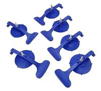 Kueohse Juego de Abrazaderas de SuccióN de 6 Piezas Ventosas de Ventana para Sellar la Ventana Trasera a la ReparacióN del Parabrisas de Vidrio Convertible Superior Pegado