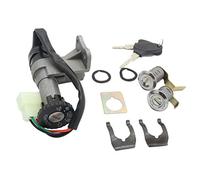 Kueohse Juego de Bloqueo de Llave de Interruptor de Encendido de Motocicleta para 50Cc 150Cc GY6 Scooter Ciclomotor Jonway Roketa