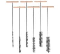 Kueohse Juego de Cepillos para Taladros de 8/12/16/20/25/30 mm. Cepillo de Limpieza de Acero Inoxidable para Taladros Percutores.