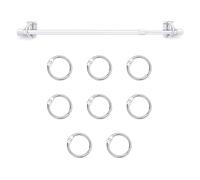 Kueohse Juego de Portacalendarios Plegables Ajustables de 16 A 28 Pulgadas, Soporte para Tarjetas de Fecha y Calendarios, Ideal para Pizarra de Aula.