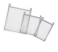 Kueohse Juego de Rejillas para Rodillos de Pintura para Cubetas de 1, 2 y 5 Galones: Herramientas para Pintar Metal para Uso Profesional y Doméstico.