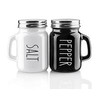 Kueohse Juego de Salero y Pimentero de Casa de Campo Salero y Pimentero de 4 Onzas DecoracióN de Cocina de Granja