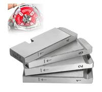 Kueohse Juego Roscadoras Tubos 47770 de 4 Unidades para, Terrajas Roscado Alta Velocidad para Tubos de 1 A 2 Pulgadas, Herramienta Roscadora de Cabezales de Roscado Universales