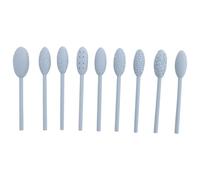 Kueohse Juegos de Herramientas de Textura para Arte en Arcilla, 9 Piezas, Kit Rodillos Patrones para Modelado de Arcilla, Rodillos Manuales para Cuadros con Relieve y Textura de Arcilla