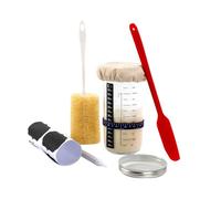 Kueohse Kit BáSico de Pan de Masa Fermentada: Tarro Inicial de Masa Fermentada de Gran Capacidad con 5 CaracteríSticas úNicas para Obtener el Pan de Masa Fermentada