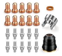 Kueohse Kit de 23 Consumibles para Antorcha de Corte por Plasma IPT60 para Modelos CUT55, Accesorios de 0,045"