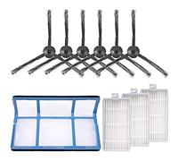 Kueohse Kit de Accesorios de Repuesto para V3 V3S V5 V5S V5S Pro Robot Aspirador Filtro Pro Robot Aspirador Filtros Cepillos Laterales