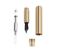 Kueohse Kit de Bolígrafo para Torneado de Madera con Recambio. Suministros de Cobre para Hacer Bricolaje en el Aula, Regalos para Profesores y Estudiantes.