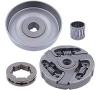 Kueohse Kit de Cojinete de PiñóN de Llanta de Tambor de Embrague 3/8-7T para Motosierra 3120 394XP 395XP 3120XP Jonsered 2094 2095 503701501