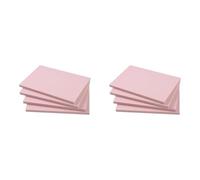 Kueohse Kit de FabricacióN de Sellos en Bloque de LinóLeo Grabados en Caucho Rosa de 8 Piezas, 15 X 10 cm, para ProduccióN de ImpresióN
