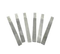 Kueohse Kit de Herramientas para Reparación de Guitarras Eléctricas: Limado de Ranuras, 6 Piezas, para Cejuela, de Trastes y Reparación de Ranuras (09-42).