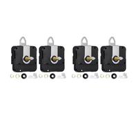 Kueohse Kit de Mecanismo de Movimiento de Reloj de Pared de Cuarzo Silencioso DIY de 4 Piezas para Reparar Piezas de Repuesto para DecoracióN del Hogar, Herramientas de Reloj 20 mm