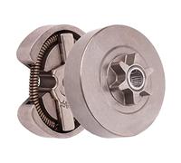 Kueohse Kit de Montaje de Tambor de Embrague de PiñóN Recto 3/8-6T para Motosierra 120 36 41 136 137 141 142 235 235E 240 236 530047061