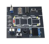 Kueohse Kit de Práctica de Soldadura DIY: Simulador de Conducción de Automóviles, Proyecto Electrónico para Estudiantes, Práctica de Soldadura con Piezas DIY.