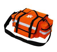 Kueohse Kit de primeros auxilios para medicamentos y camping al aire libre práctico, naranja, 0