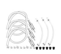 Kueohse Kit de Purga de Manguera de Frenos, Válvula de Retención Unidireccional, Purga de Embrague de Automóvil y Motocicleta - Purgador de Líquido de Frenos Hidráulico