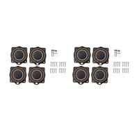 Kueohse Kit de Reconstrucción de Bomba de Aire de 2 Juegos Compatible con Aireadores Hi Blow HP60/, Incluye 8 Diafragmas, Tornillos y Pasadores de Seguridad