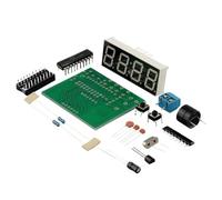 Kueohse Kit de Reloj Electrónico Digital de 4 Dígitos, Reloj Digital con Microcontrolador, Kit de Reloj Digital de 4 Dígitos, Kit Electrónico de Bricolaje
