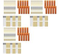 Kueohse Kits de Bolígrafos para Torneado de Madera 30 Paquetes 30 Cubiertas de Bolígrafo - Herramientas para Hacer Bolígrafos con Kit de Fabricación de Bolígrafos Slimline para DIY Coppe