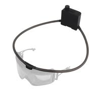 Kueohse Kits de Gafas Antivaho con Ventilador Antivaho y Sello de Goma para Motocicletas Todoterreno Al Aire Libre