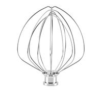 Kueohse KN256WW - Accesorio de Batidor de 6 Cables para, Accesorio de Batidora con Soporte Elevador de TazóN de 5-6 Cuartos de GalóN, Repuesto, Agitador de Crema de Huevo