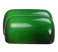 Kueohse La Nueva Cubierta de Lámpara de BANQUERO de Cristal de Color Verde/Pantalla de Lámpara de Banquero de Vidrio