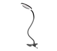 Kueohse Lámpara de Escritorio con Lupa LED, Aumento de 8X, 3 Modos de Color, Brazo Giratorio Ajustable, Abrazadera Iluminada para Trabajos de Reparación de Manualidades