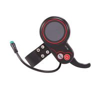 Kueohse LCD-LH100 24 V/36 V/48 V/60 V 5 Bicicleta EléCtrica Pantalla Pulgar Acelerador VelocíMetro Panel de Control para Scooter EléCtrico