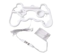 Kueohse Letrero de Neón Gamepad Letrero de Neón Luz de Neón LED Alimentada por USB para Decoración de Pared Dormitorio Banquete Pub Decoración de Sala de Juegos