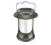 Kueohse Linterna de Camping Recargable LED, Linterna Solar con Atenuación Giratoria, Linternas de Camping Ligeras para de Energía, Hogar