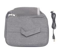 Kueohse Lonchera EléCtrica PortáTil con USB, Bolsas para Calentar Alimentos, Bolsa TéRmica Bento, Bolsa de Almuerzo Aislada Sin Pantalla