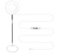 Kueohse Luces de Cultivo para Plantas de Interior, Luz de Planta de LED de Espectro Completo con Temporizador AutomáTico Ajustable en del Soporte, para Plantas