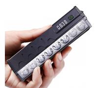 Kueohse Luz de Bicicleta Ultra Brillante de 15 000 Lúmenes, Luz Delantera para Bicicleta, Resistente Al Agua, Accesorios para Lámpara de Ciclismo de Carretera