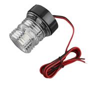 Kueohse Luz de Navegación LED de 12-24 V, Luz de Navegación de 360 Grados, Luz de Navegación para, Luz de Fondeo de Popa y Barcos.