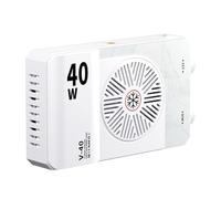 Kueohse Luz LED Portátil para Video de 40 W, Mini Luz de Bolsillo para Cámara de Video, Luz de Relleno de Alto Brillo para Exteriores, Compatible con Carga de Teléfono.