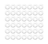 Kueohse M2 acero inoxidable sujetador de espaciadores de arandelas planas DIN125 200 unids