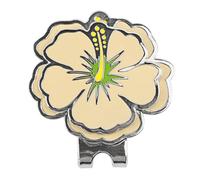 Kueohse Marcador de Pelotas de Golf Clip para Sombrero con ImáN Marcador de Pelota One Putt Clips para Gorra de AlineacióN de Golf Amarillo