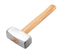 Kueohse Martillo de 3 Libras con de Madera - Minimartillo Resistente de Acero Al Carbono para Albañilería, Carpintería y Reparaciones del Hogar