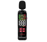 Kueohse Medidor de de Sonido Digital con Ponderación CA de 30-130 DB y Carga USB, Decibelímetro Portátil, Medidor de Ruido en Decibelios ZL82B