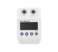 Kueohse Medidor de Flujo de Agua con Filtro de Pantalla Digital con Monitor de Pantalla Digital Electrónico Filtro de Flujo de Agua para Medición de Líquidos