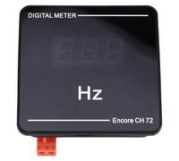 Kueohse Medidor de Frecuencia Digital con Pantalla LED de 0,56 Pulgadas, 10-99,9 Hz, CA 50-500 V, Contador y Probador de Frecuencia