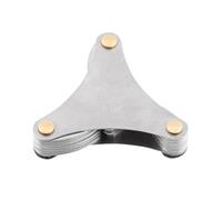 Kueohse Medidor de Roscas de 60 y 55 Grados para Medir el Paso de Roscas. Medidor de Paso de Roscas. A