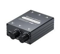 Kueohse Mezclador de Audio de 3,5 Mm, 2 Entradas, 1 Salida. Conmutador de Audio para Juegos, Voz, Podcasts, Etc.