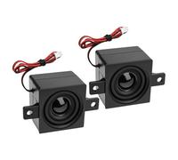 Kueohse Microaltavoces de Cavidad Única (2 Unidades, 10 W, 4 Ohmios, con Interfaz PH2,54 mm de 2 Pines) para Pequeñas Pantallas LCD Electrónicas.