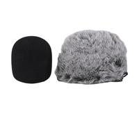 Kueohse Micrófono de espuma para parabrisas de coche, para , Pro USB, filtro emergente para parabrisas (2 unidades)