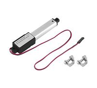 Kueohse Mini Actuador Lineal Eléctrico - de 2 Pulgadas, 64N / 14.4Lb, Velocidad 0,6 Pulgadas/S Mini Actuador de Movimiento Impermeable Pequeño 12 V Dc