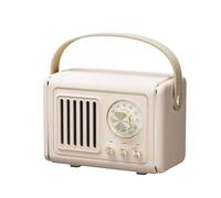 Kueohse Mini Altavoz Bluetooth Retro: Portátil, Inalámbrico, Graves Potentes, Sonido de Alta Fidelidad, Ideal para Viajes y Exteriores.